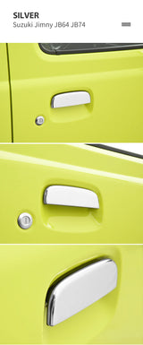 Stainless Steel Door Handle Covers for Jimny JB64 JB74