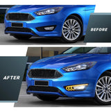 Dynamic DRL LED Fog Light for Ford Focus 2015-2018 Car Interior Accessory MAGIC COLORM