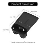 New Xpeng G6 2026 Cup Holder With Anti Dirt Pad Phone Charging Silicone Anti-slip Shock-Absorbing Tray Accessiories Car Inter