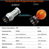 Amber Error Free LED Turn Signal Bulbs For Audi VW Car Interior Accessory iJDM