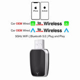 Universal Wireless CarPlay and Android Auto USB Smart Box