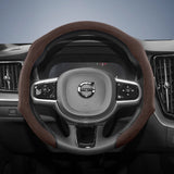 Premium Suede Steering Wheel Cover for Volvo XC60 XC90
