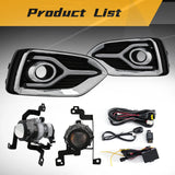 DRL Fog Turn Signal Lights for Hyundai Accent 2018 LED Ambient Light MAGIC COLORM DRL Fog Set