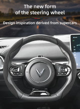 Suede Steering Wheel Cover for Lancia Ypsilon Delta Car Interior Accessory Hocasen