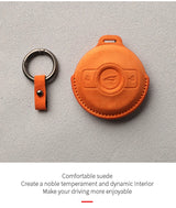 Suede Car Key Case for Mercedes Benz Smart #1 #3 fortwo brabus EQFortwo ForFour Premium Pro+ Car Interior Accessory OEM