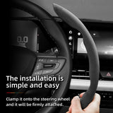 Anti-Slip Suede Steering Cover for Chevrolet Models Car Interior Accessory Hocasen