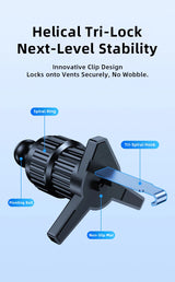 Universal 360° Anti-Drop Phone Holder for Car Interior