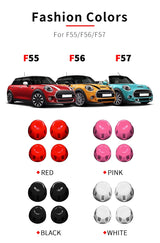 AC Knob Trim for MINI COOPER F55 F56 F57 (4 Pcs) Car Interior Accessory GMUNI