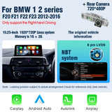 10.25-inch Wireless CarPlay Display for BMW 1 2 Series 2013–2017