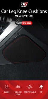 Memory Foam Knee Pads for Toyota GR86 Subaru BRZ Car Interior Accessory OEM