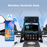 6.25 inch Wireless CarPlay GPS for Universal Motorcycles Android Head Unit EKIY