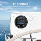 Marine Bluetooth MP3 Media Player for ATV UTV and Boat Marine Audio OEM