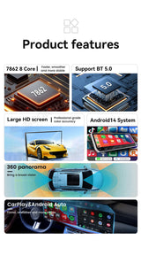 13.3 Inch Android 14 Multimedia System for Mercedes Benz ML Android Head Unit Aotsr