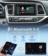 2K QLED Android 15 Multimedia Head Unit for Toyota Highlander 2013-2018