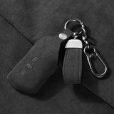 For Volkswagen Golf 8 MK8 ID.3 ID.4 ID.6 2020 2021 Formentor Tarraco Alcantara Car Key Case Cover Keychain Accessory