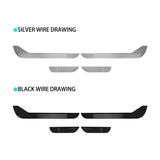 Door Edge Guard Stainless Steel for Suzuki Jimny JC74 Car Interior Accessory GMUNI
