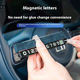 Temporary Car Parking Number Plate for ZEEKR Car Interior Accessory OEM