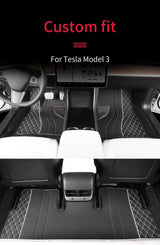 Custom Floor Mats Waterproof Liners for Tesla Model 3 Car Interior Accessory GMUNI
