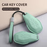 Car Key Case Cover For ARCFOX Alpha S Alpha T αS αT GT ECF ARCFOX-7 PU Leather Car Keychain