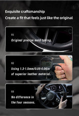 Anti-Slip Carbon Fiber Wheel Cover for Toyota Cars