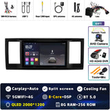 9-Inch QLED Android Head Unit for VW Caravelle 6 T6 2015–2020