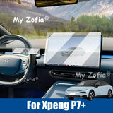 HD Tempered glass screen protector For Xpeng P7+ 2026 2027 Car GPS Navigation and instrument anti-scratch film Accessories Ca