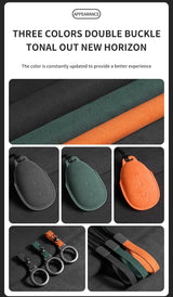 For Suede Car Key Cover Protection Accessories Car Interior Accessory OEM