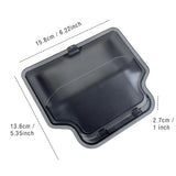 Hidden Armrest Box for Tesla New Model Y Juniper 2025 2026 Model 3 Highland, Magnetic Privacy Storage Case ABS Armrest Box St
