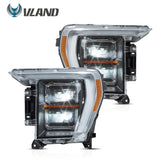 Vland LED Matrix Headlights for Ford F-150 2021-2024 Car Interior Accessory Vland