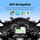 7" Wireless CarPlay GPS Dashboard for Universal Moto