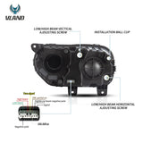 Dual Beam Projector Headlights for Challenger 2015-2024 Car Interior Accessory Vland