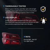 LED Tail Lights for Lexus IS250 2006-2012 Car Interior Accessory Vland