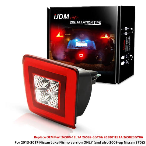 LED Fog Light Assembly For Nissan 370Z 2009‑ Car Interior Accessory iJDM