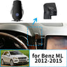 360-Degree Smart Phone Mount for Mercedes Benz ML 2012–2015