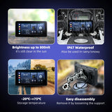 6.25" CarPlay GPS with TPMS for Universal Motorcycles