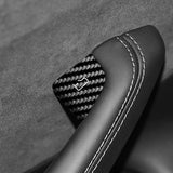 For Tesla Model 3 (2024-) / Model Y (2025-) Car Door Switch Button Anti Scratch Trim Sticker Carbon Fiber Interior Accessorie