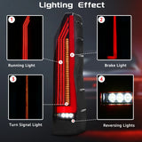 LED Tail Light Assembly Smoked for Toyota Hiace 2019 LED Ambient Light MAGIC COLORM