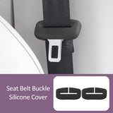 For Leapmotor B10 C10 C11 C16 T03 C01 Seat Belt Buckle Silicone Protective Cover Anti-Collision Protection Interior Accessories