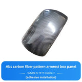 BMW 3 4 5 6 7 Series X1 X3 X4 X5 X6 X7 Central Armrest Box Cover ABS Carbon Fiber