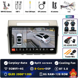 2K QLED Android 15 Head Unit for Toyota Corolla Verso 2004–2009