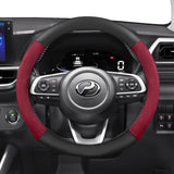 Suede Carbon Wheel Cover for Perodua Myvi Axia