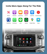 Wireless CarPlay Android Auto AI Box for Toyota Models