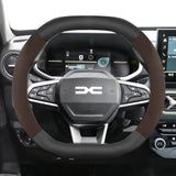 Matte Suede Carbon Fiber Cover for Sandero Duster