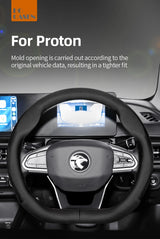 Ultra-Thin Breathable Leather Cover for Proton Car Interior Accessory Hocasen
