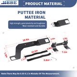 Under Seat Fire Extinguisher Mount for Jeep JL JT 18-25 Car Interior Accessory HEBE