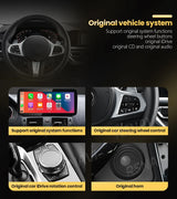 12.3-Inch Wireless CarPlay Android 15 Screen for Mercedes C