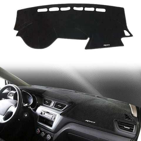 Custom Fit Dashboard Cover Mat for Kia Rio 3 2012–2017 Dashboard Mat CATUSIKI