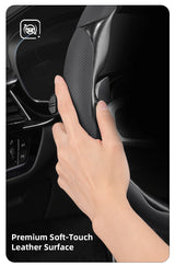 Breathable Leather Wheel Cover for Audi A4 A5 A6