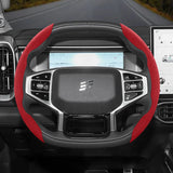 Snap-On Suede Steering Wheel Cover for Jetour X70