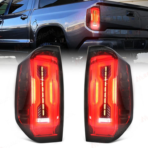 Multifunctional LED Tail Lights for Toyota Tundra 2014-2021 LED Ambient Light MAGIC COLORM